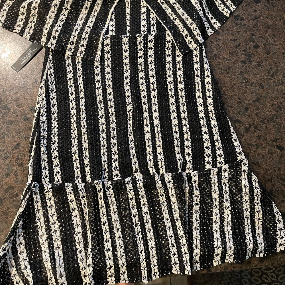 Off the Shoulder Halter Dress with ruffle sleeves